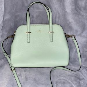 Mint green Kate Spade bag